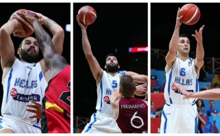 V.Spanoulis, I.Bourousis ir N.Zisis paskelbė paliekantys Graikijos rinktinę